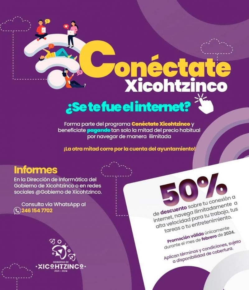 ¿Se te fue el internet?