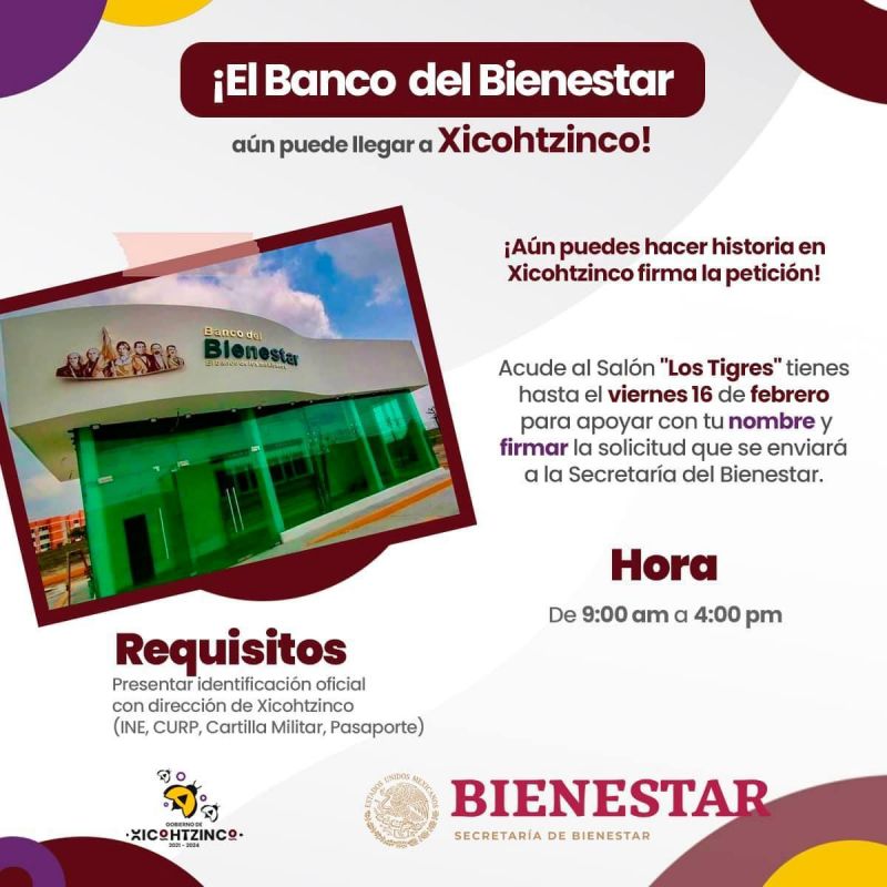 #BancoDelBienestar